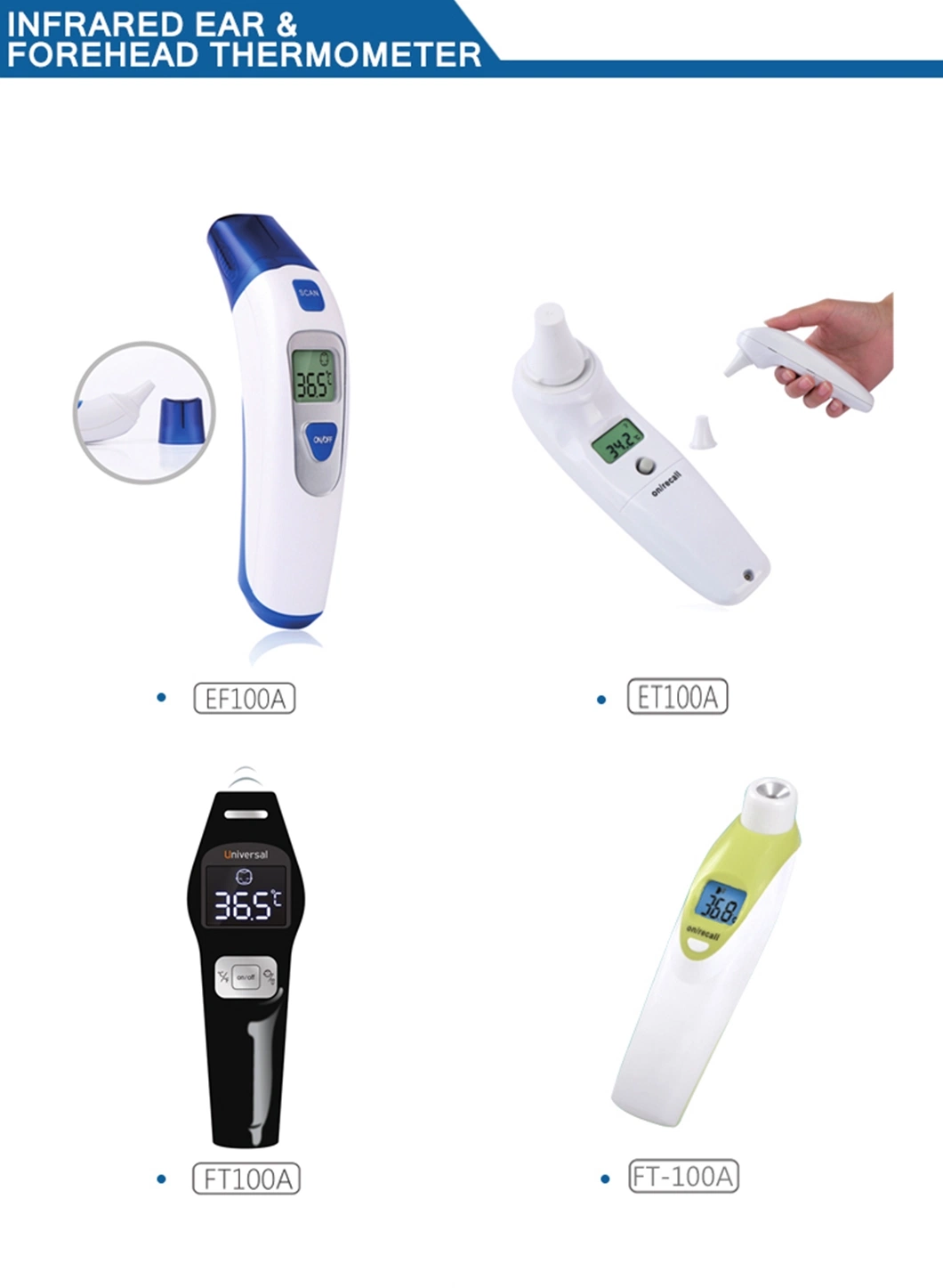 Hot Sale Electronic Digital Thermometer with Waterproof Flexible Instant Reading