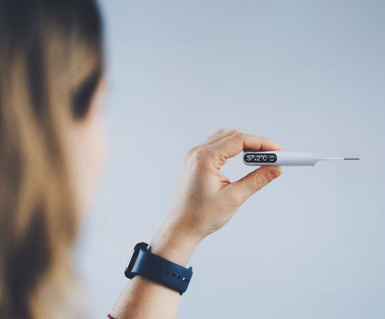 OEM 주문 공장 적외선 비접촉 의학 디지털 이마 아기 온도계 ISO