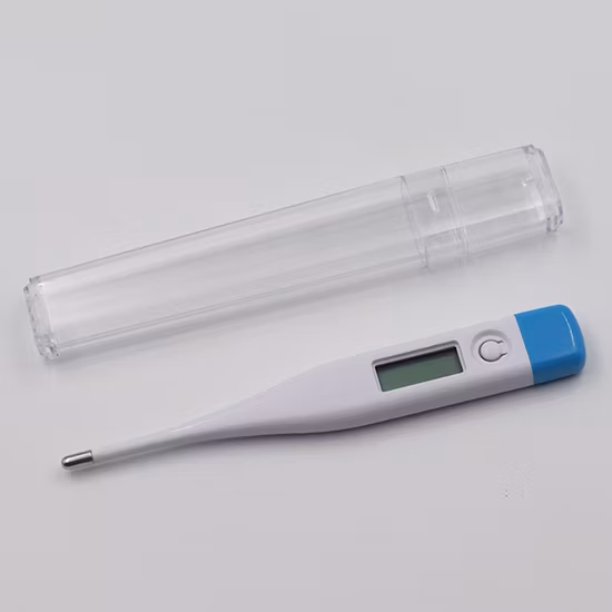 가정 병원 사용 엄밀한 끝 사무실 병원 슈퍼마켓 방수 LCD 의학 디지털 조사 CE를 가진 아기와 성인을 위한 전자 임상 디지털 온도계